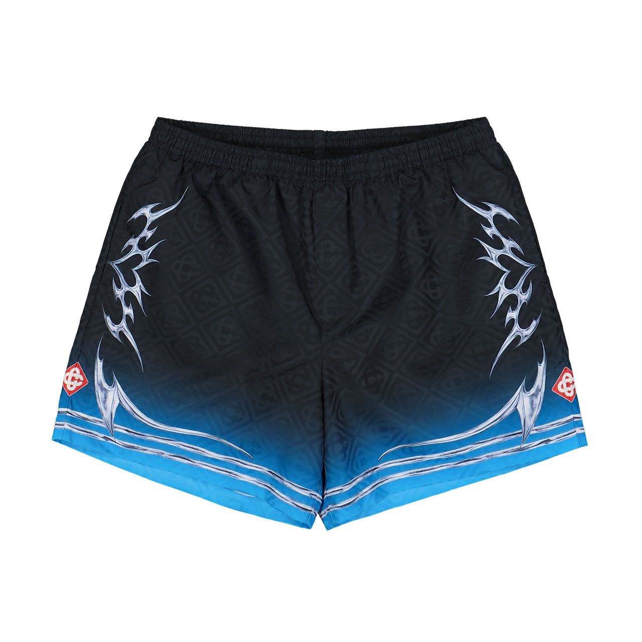 Casablanca Printed Swim Shorts Printed Gradient Swim Trunks M-AW25-TR-224-02 Detail View 1 | GATE