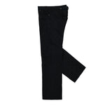 Casablanca Denim Monogram Straight Leg Jeans Black Denim M-AW25-TR-330-01 Detail View 3 | GATE
