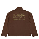 Casablanca Code De Civilisation Quarter Zip Sweatshirt Code De Civilisation Sweatshirts M-AW26-JTP-403-01 Detail View 2 | GATE