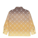 Casablanca Monogram Shacket Boucle Jacquard Jackets M-PF26-JK-449-01 Detail View 2 | GATE
