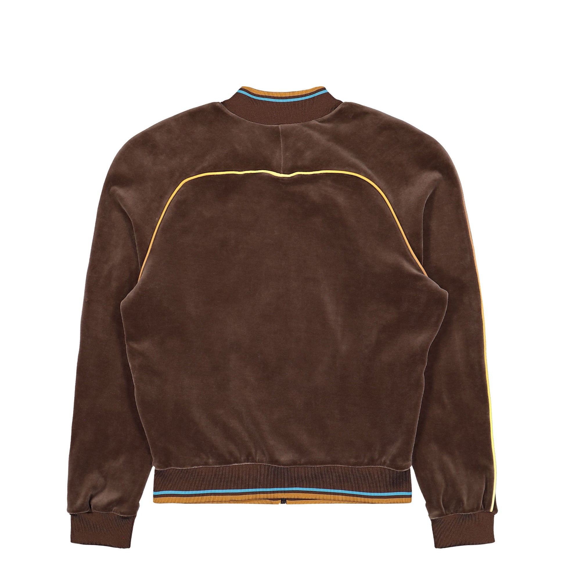 Casablanca Velour Track Jacket Brown Tracksuit Tops M-PF26-JTP-421-01 Detail View 2 | GATE