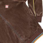 Casablanca Velour Track Jacket Brown Tracksuit Tops M-PF26-JTP-421-01 Detail View 4 | GATE