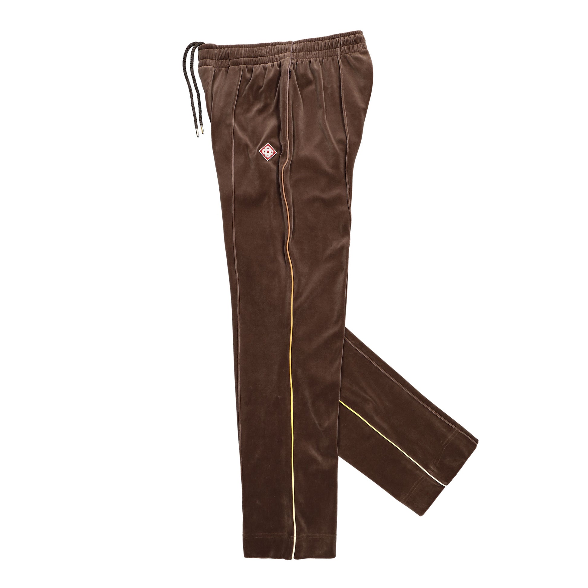 Casablanca Velour Track Pant Brown Sweat & Track Pants M-PF26-JTR-300-01 Detail View 3 | GATE