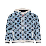 Casablanca Monogram Zip Up Hoodie CC Monogram Hoodie M-PF26-KW-1404-01 Detail View 1 | GATE
