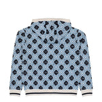 Casablanca Monogram Zip Up Hoodie CC Monogram Hoodie M-PF26-KW-1404-01 Detail View 2 | GATE
