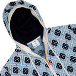 Casablanca Monogram Zip Up Hoodie CC Monogram Hoodie M-PF26-KW-1404-01 Detail View 3 | GATE
