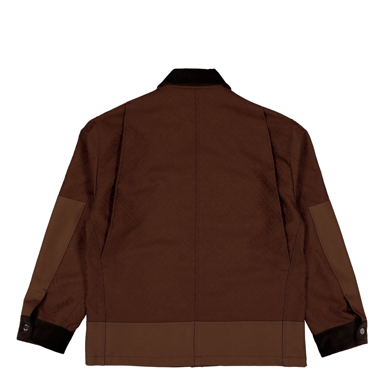 Casablanca Workwear Safari Jacket Dark Brown Jackets M-PF26-OT-250-01 Detail View 1 | GATE
