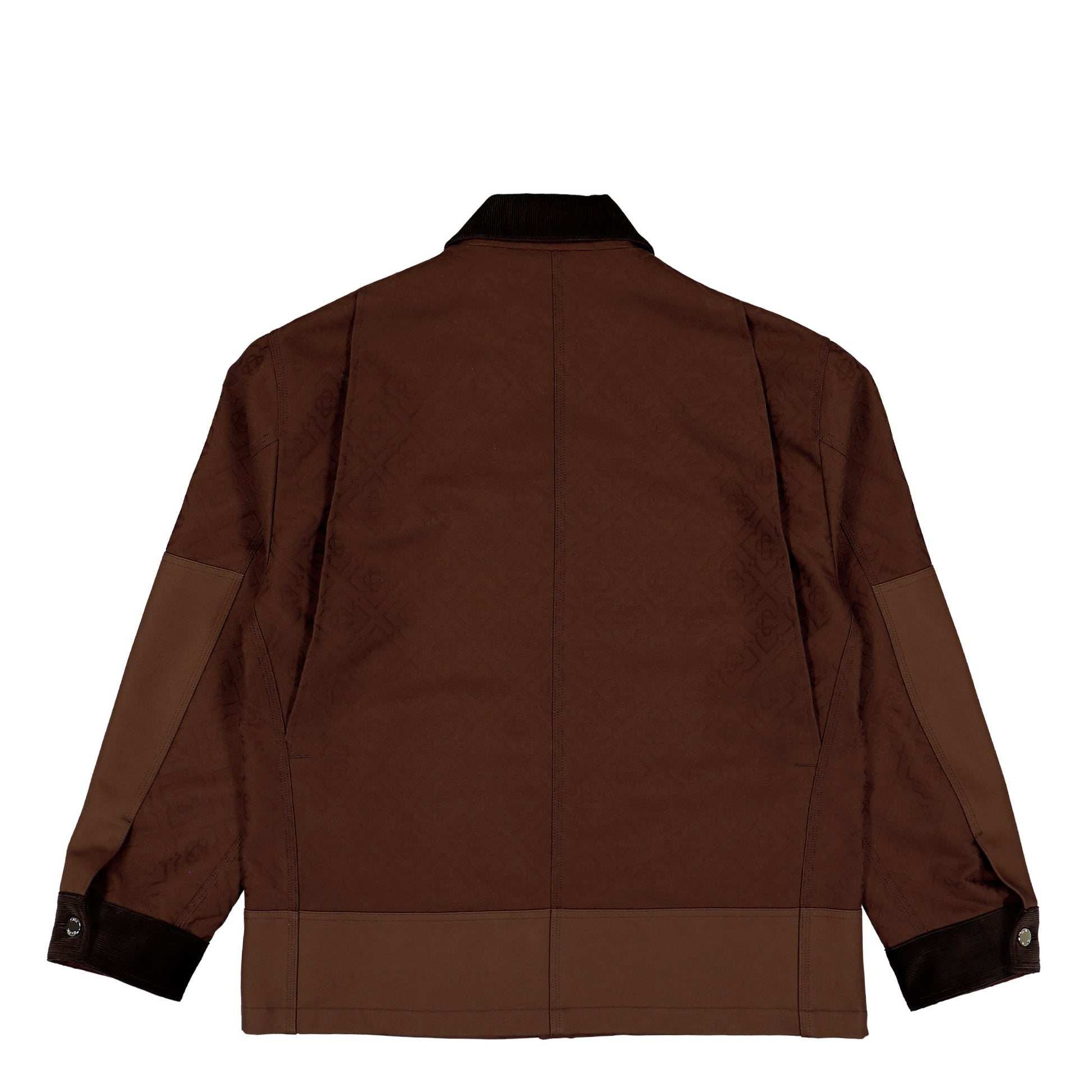 Casablanca Workwear Safari Jacket Dark Brown Jackets M-PF26-OT-250-01 Detail View 2 | GATE
