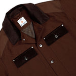Casablanca Workwear Safari Jacket Dark Brown Jackets M-PF26-OT-250-01 Detail View 3 | GATE
