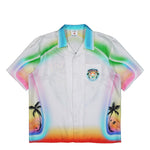 Casablanca Airspray Cuban Collar SS Shirt Casa Airspray Shirts M-PF26-SH-003-05 Detail View 1 | GATE