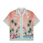 Casablanca Ethereal Cuban Collar SS Shirt Multicolor Shirts M-PF26-SH-003-06 Detail View 1 | GATE