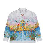 Casablanca Egypt as It Was Cuban Collar LS Shirt Multicolor Shirts M-PF26-SH-006-02 Detail View 1 | GATE