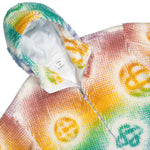 Casablanca Halftone Monogram Fleece Jacket Multicolor Jackets M-SP26-JK-483-01 Detail View 3 | GATE