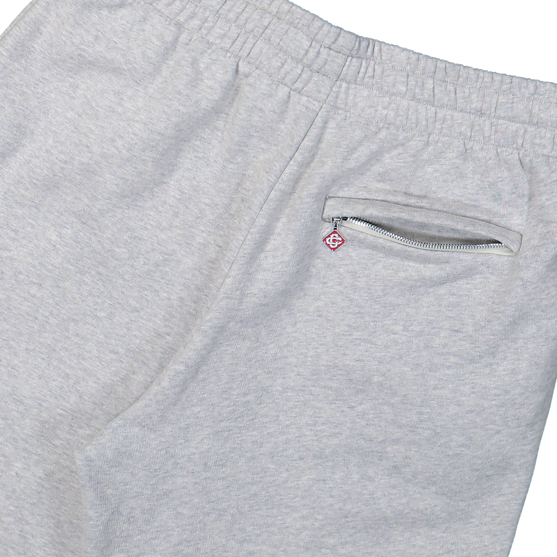 Casablanca Cashmere Blend Jogger Grey Marle Sweat & Track Pants M-SP26-JTR-331-01  Detail View 5 | GATE
