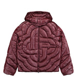 Casablanca Quilted Puffer Jacket Burgundy Jackets M-SP26-OT-227-01 | Overkill