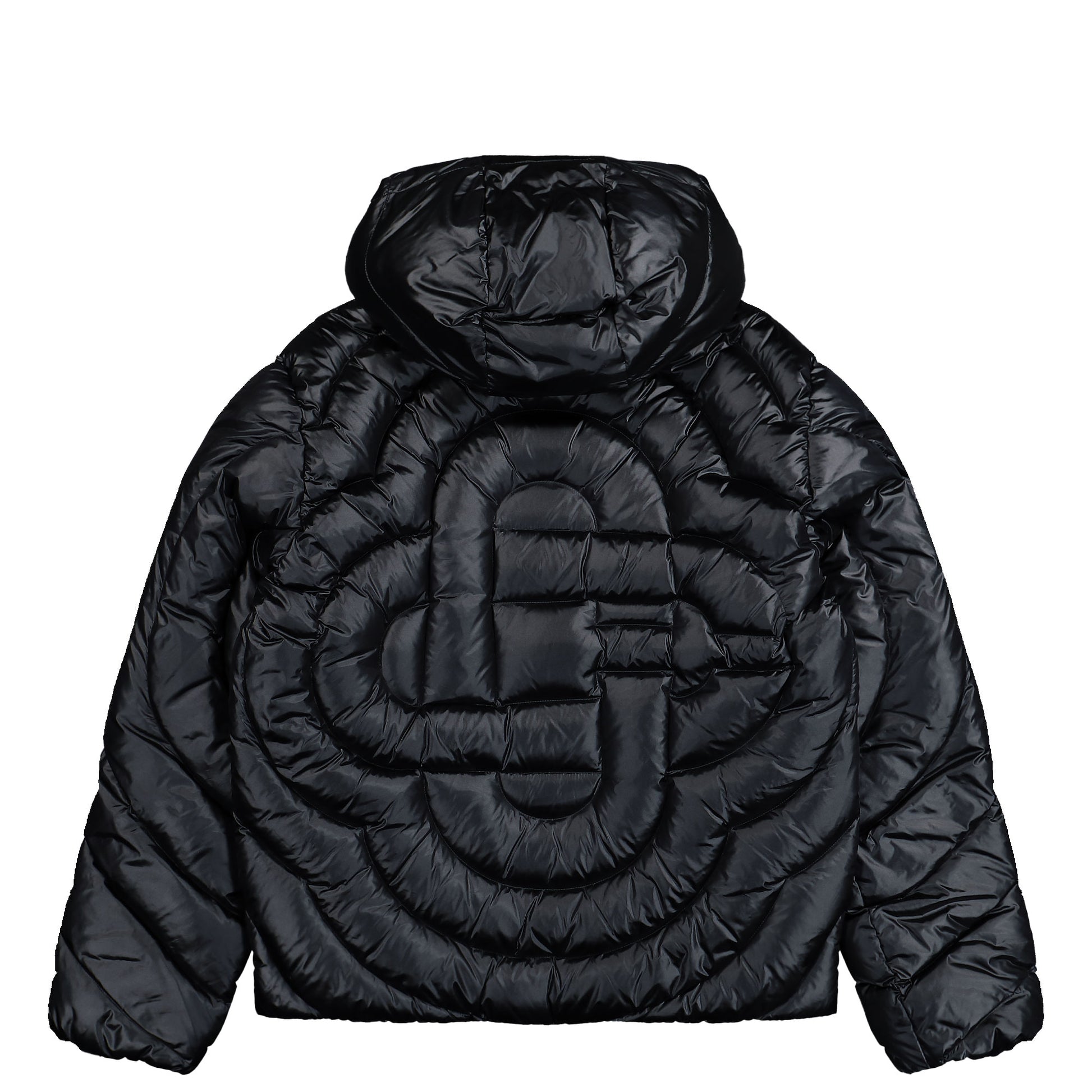 Casablanca Quilted Puffer Jacket Black Jackets M-SP26-OT-227-02 Detail View 2 | GATE