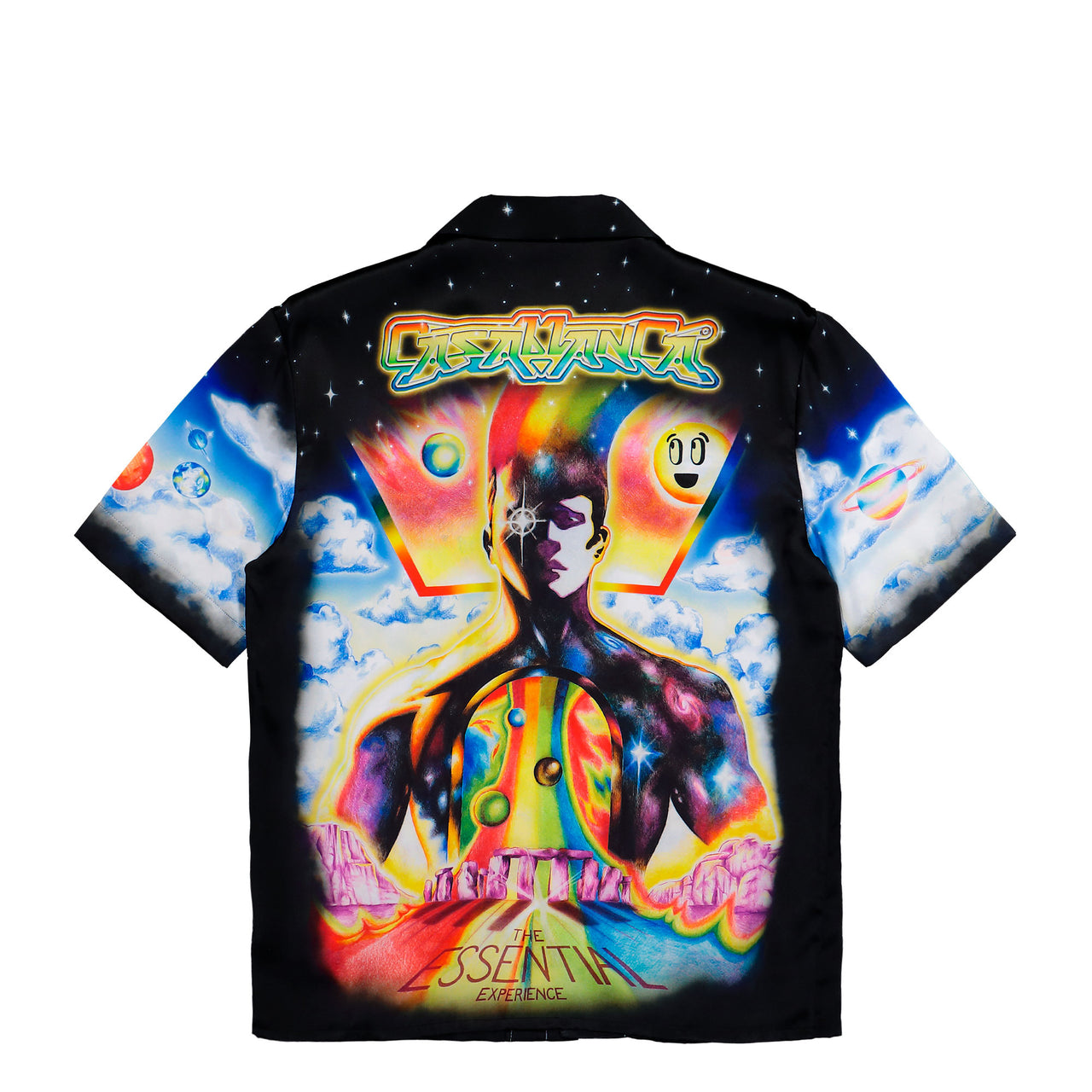 Casablanca The Essential Experience Cuban Collar SS Shirt Multicolor Shirts M-SP26-SH-003-07 Detail View 1 | GATE