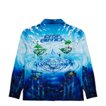 Casablanca Lost Atlantis Cuban Collar LS Shirt Lost Atlantis Shirts M-SP26-SH-006-01 Detail View 2 | GATE
