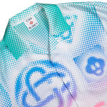 Casablanca Halftone Logo Cuban Collar LS Shirt Halftone Repeats Logo Shirts M-SP26-SH-006-03 Detail View 3 | GATE
