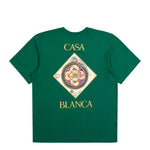 Casablanca Plafond Orne De Musique-Classic T-Shirt Green / Multicolor T-Shirts M-SS26-JTS-001-03 Detail View 2 | GATE