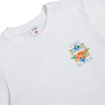 Casablanca Flower Court Icon Classic T-Shirt Flower Court Icon T-Shirts M-SS26-JTS-001-13 Detail View 3 | GATE
