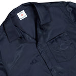 Casablanca Monogram SS Shirt Half Tone Monogram / Navy Shirts M-SS26-SH-277-01 Detail View 3 | GATE
