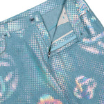 Casablanca Pearlescent Monogram Baggy Jeans Monogram Denim M-SS26-TR-424-01 Detail View 4 | GATE
