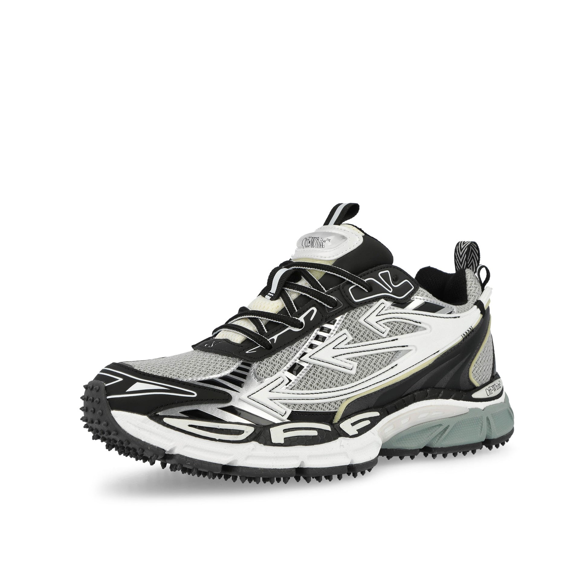 Off-White OW Be Right Back Light Grey / Black Sneaker OMIA295C99FAB0010510 Detail View 5 | GATE
