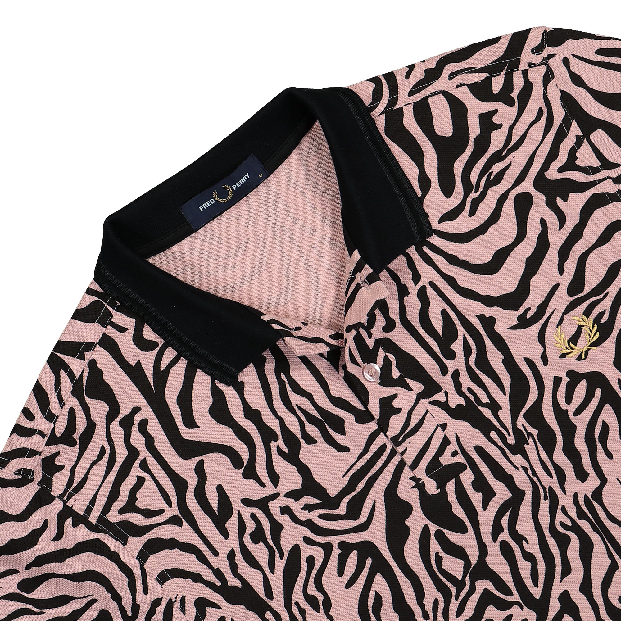 Zebra Print Fred Perry Shirt | GATE