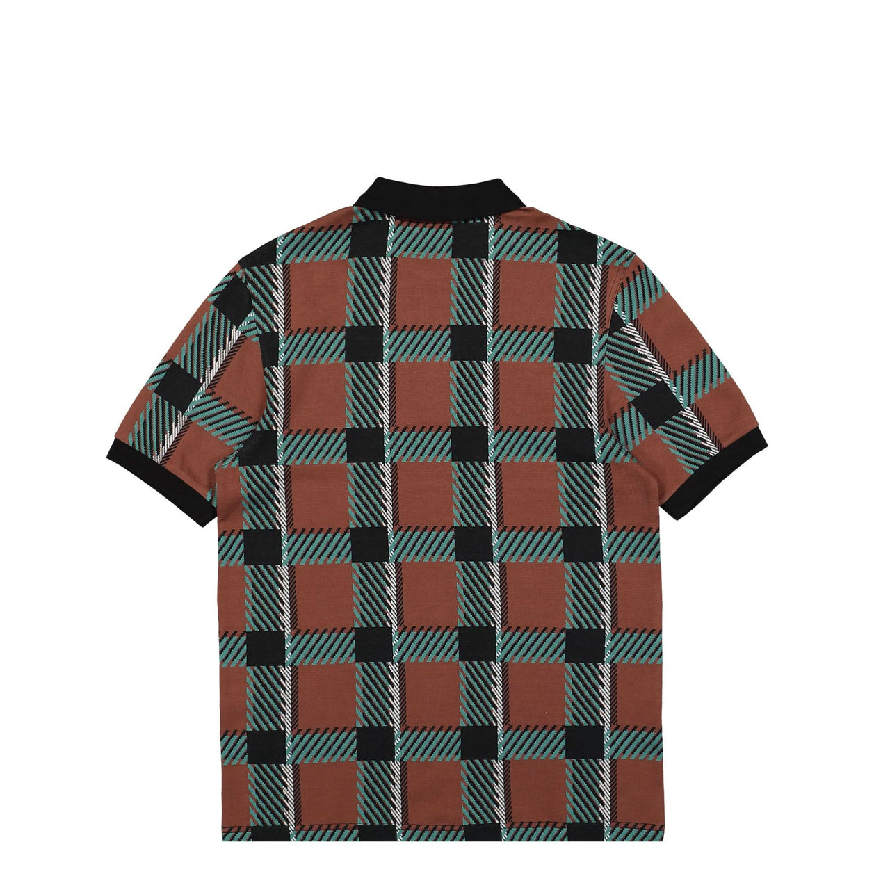 Glitch Tartan Polo Shirt