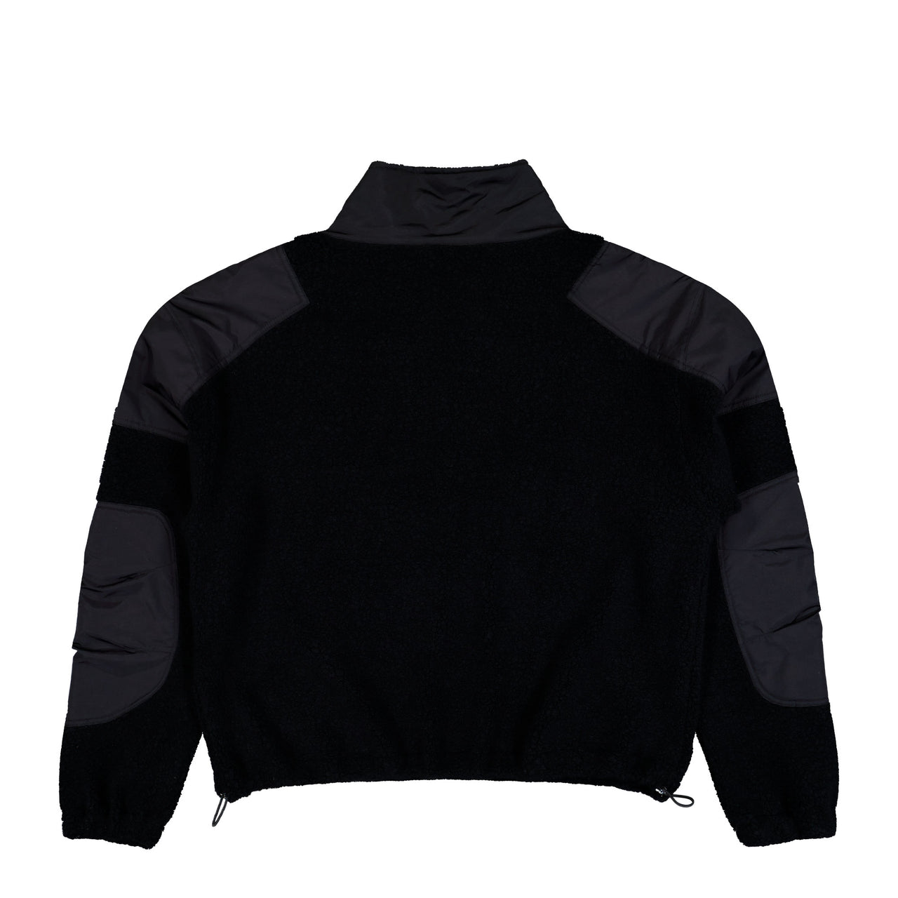 GmbH Fleece Half-Zip W Patches Black Sweatshirts Mathis Detail View 1 | GATE