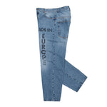 VETEMENTS Made In Europe Jeans Blue Denim ME76DP087NE Detail View 3 | GATE
