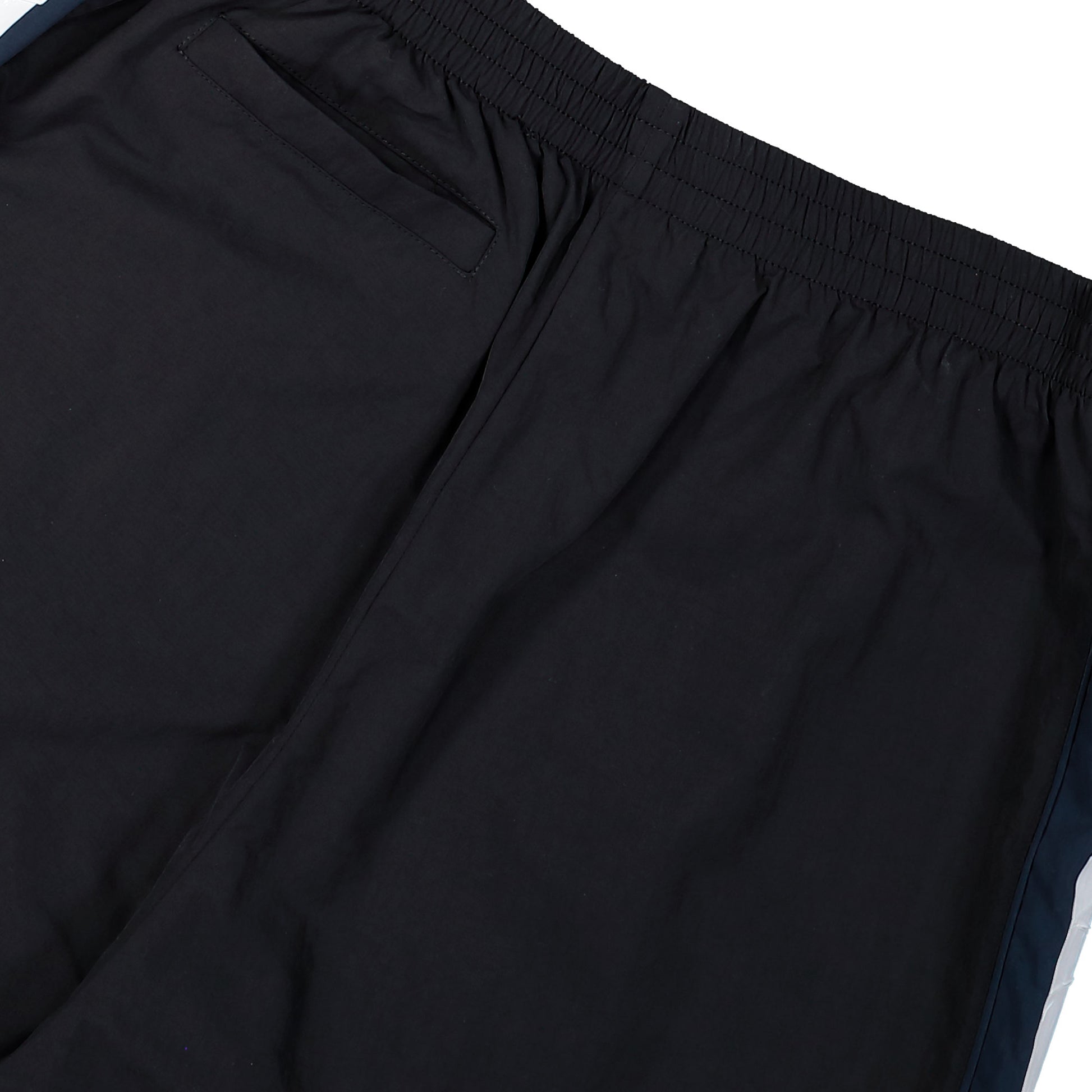 VETEMENTS Taped Tracksuit Pants Black / Blue Sweat & Track Pants ME76GP126B Detail View 5 | GATE