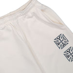 VETEMENTS Biker Cross Stripe Sweatpants Vanilla Sweat & Track Pants ME76SP166V Detail View 4 | GATE