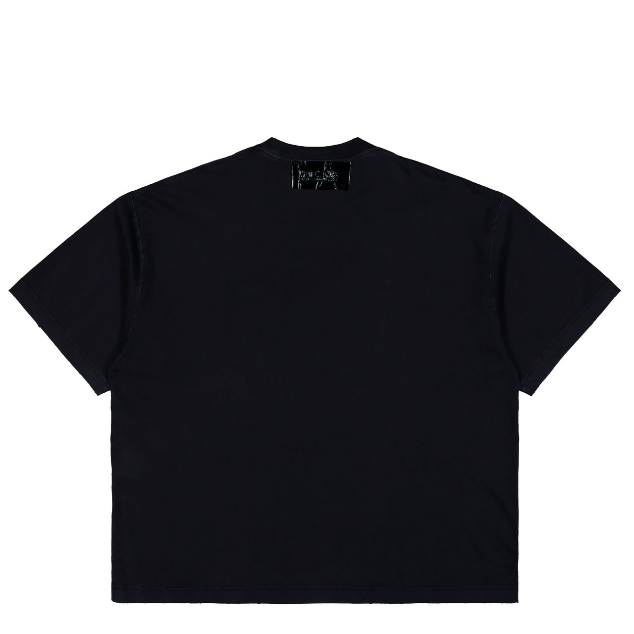 VETEMENTS Taped Logo T-Shirt Black T-Shirts ME76TR148B Detail View 1 | GATE