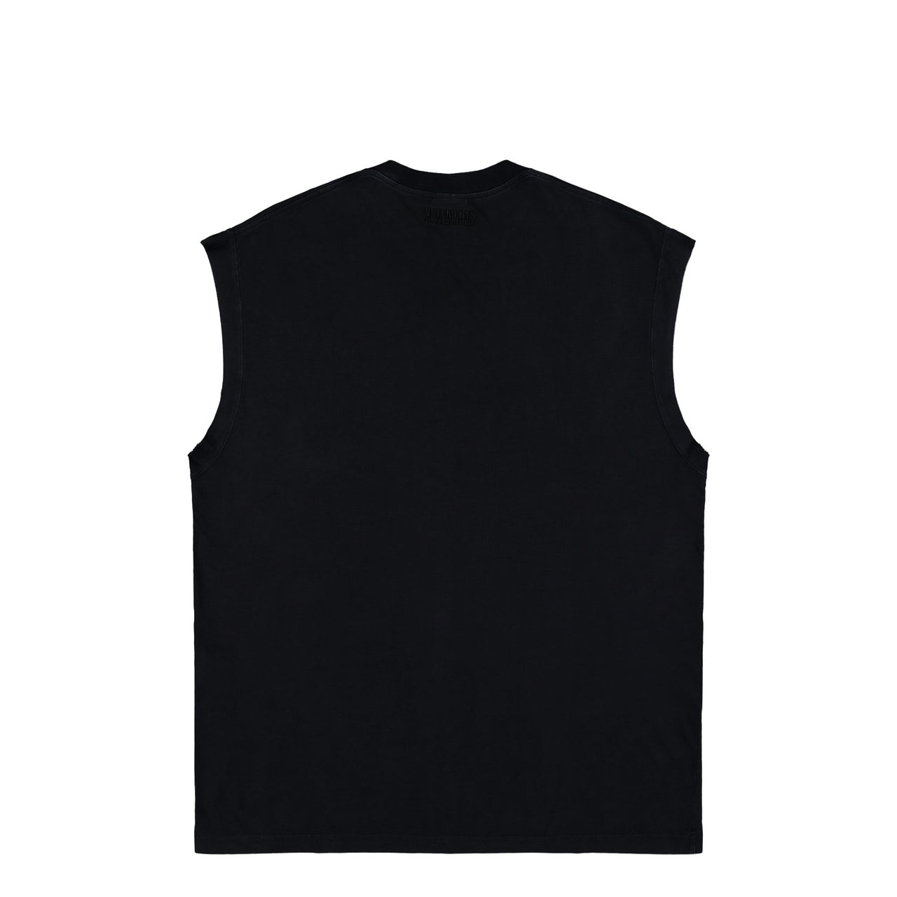VETEMENTS Sin Sleeveless T-Shirt Black T-Shirts ME76TR197B Detail View 1 | GATE