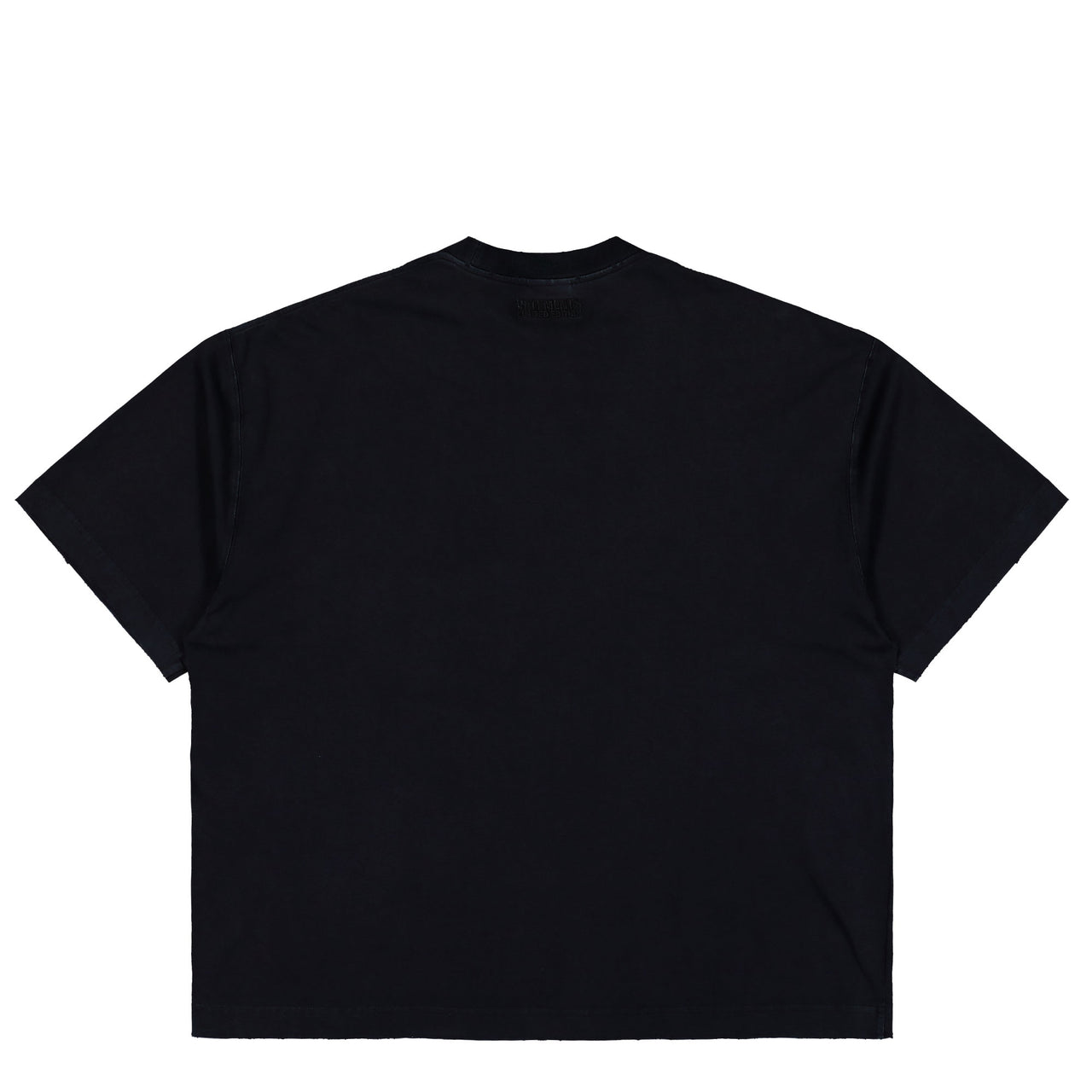 VETEMENTS Fuck Everything T-Shirt Washed-Out Black T-Shirts ME76TR212BX Detail View 1 | GATE