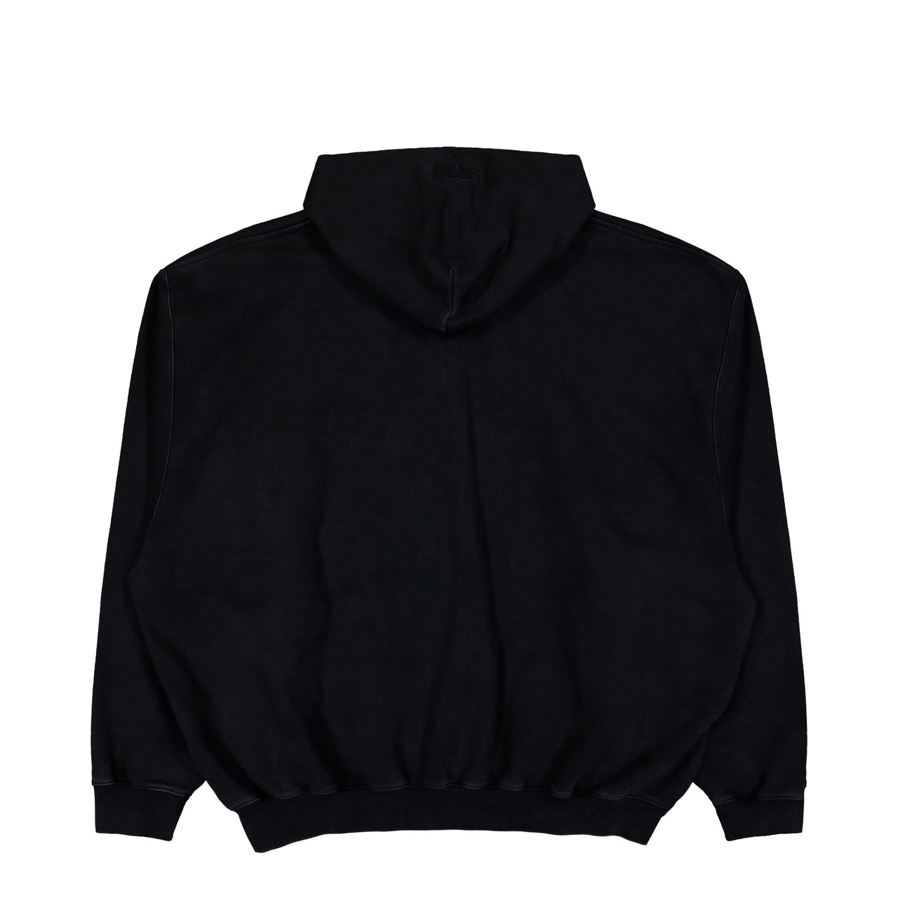 VETEMENTS Taped Zip-Up Hoodie Black Hoodies ME76ZU142B Detail View 1 | GATE