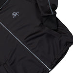 Prototypes Mens Rhinestone Track Jacket Black Tracksuit Top PT09SW01MWBK Detail View 4 | GATE
