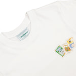 Casablanca Souvenirs de Vacances Printed T-Shirt Souvenirs de Vacances T-Shirts MF22-JTS-001-10 Detailfoto | Overkill
