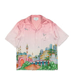 Cuban Collar Short Sleeve Shirt