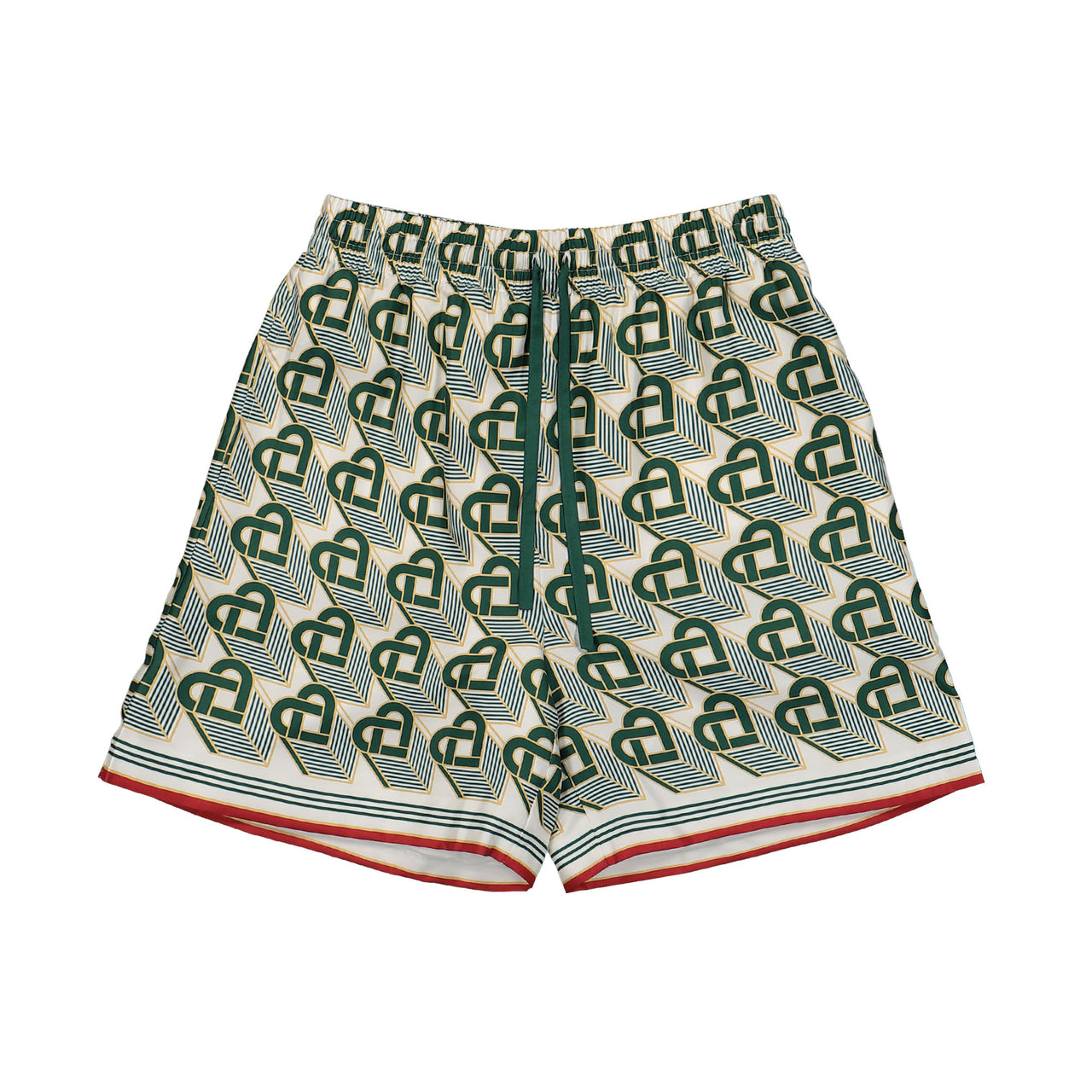 Silk Shorts With Drawstrings