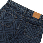 Laser Monogram Denim Jeans