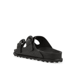 Embossed Leather MS Ground Sandal