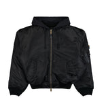 Alpha Industries x VETEMENTS Reconstructed Bomber Jacket Black Jackets MH27JA018B Detail View 1 | GATE