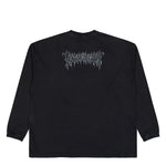 Cradle Of Filth x VETEMENTS COF Sacrifice Longsleeve Washed Black Longsleeves MH27LS206B Detail View 2 | GATE