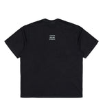 VETEMENTS I Am Naked Underneath My Clothes T-Shirt Washed Black T-Shirts MH27TR171B Detail View 2 | GATE