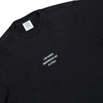 VETEMENTS I Am Naked Underneath My Clothes T-Shirt Washed Black T-Shirts MH27TR171B Detail View 3 | GATE