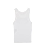 VETEMENTS Tribal Tattoo Tank Top White Tops MH27TT214W Detail View 2 | GATE