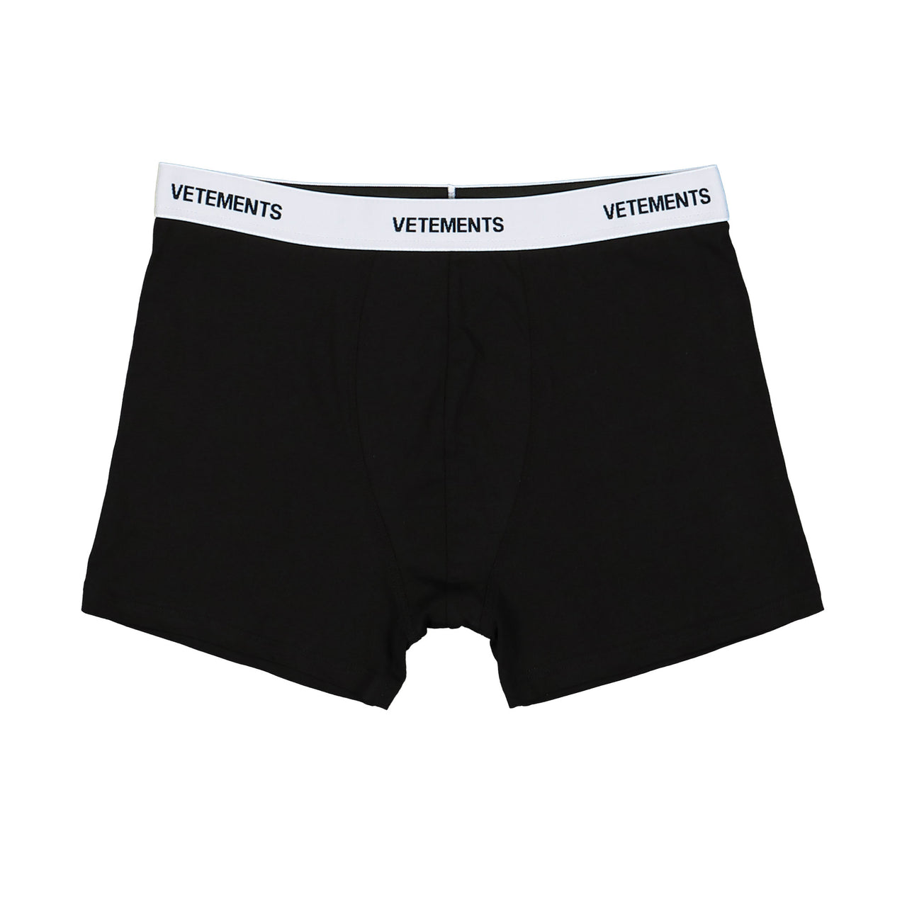 VETEMENTS Multi-Logo Boxers Black / White Trunks & Boxers MH76UN300BW | Overkill